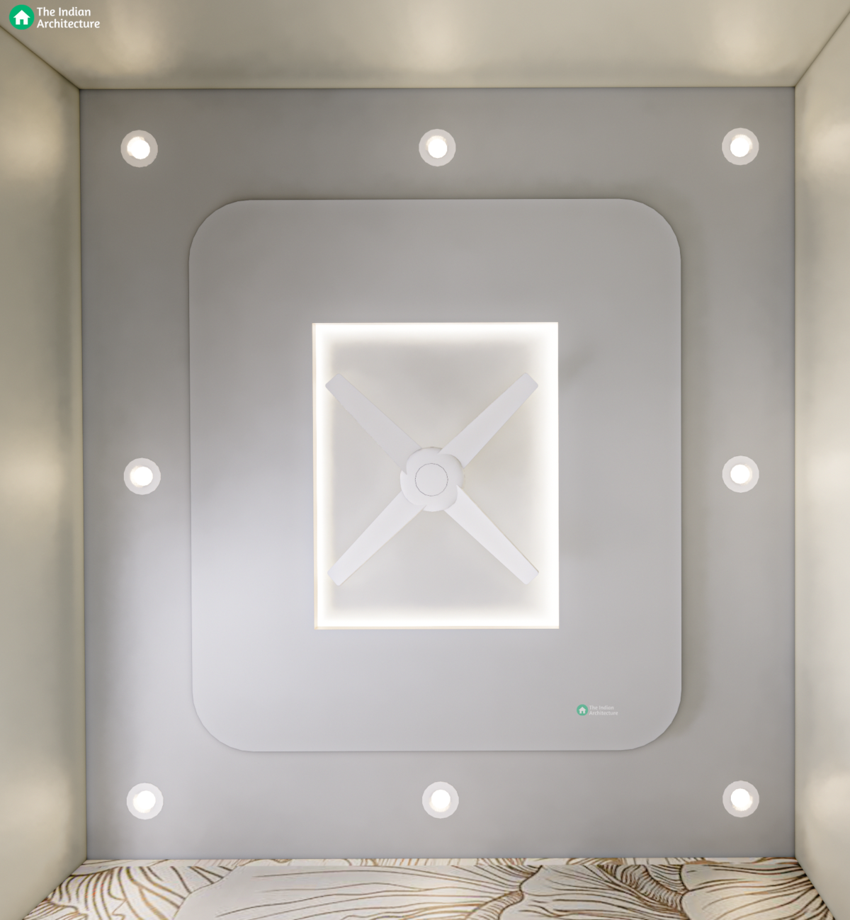 12x13 feet ceiling design || 1-100 series || the indian architecture 